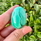 Exquisite Malachite Egg - Polished Natural Gemstone Decor, Perfect for Collection or as a Unique Gift, Adds Vibrant Green to Any Space