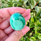 Exquisite Malachite Egg - Polished Natural Gemstone Decor, Perfect for Collection or as a Unique Gift, Adds Vibrant Green to Any Space