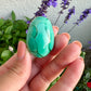 Exquisite Malachite Egg - Polished Natural Gemstone Decor, Perfect for Collection or as a Unique Gift, Adds Vibrant Green to Any Space