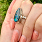 Exquisite Shattuckite Ring Size 7 - A Vibrant Statement of Intuition and Communication, Set in Elegant Design