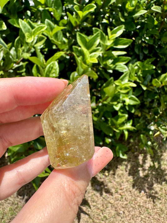 Stunning Citrine Freeform: Natural Crystal Beauty, Energizing Yellow Glow, Perfect for Collectors and Energy Work