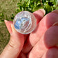 Exquisite Clear Quartz Sphere 23.6mm: Perfect Crystal Ball for Healing and Clarity, Enhances Energy Flow, Ideal for Collectors