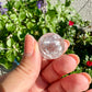 Exquisite Clear Quartz Sphere 23.6mm: Perfect Crystal Ball for Healing and Clarity, Enhances Energy Flow, Ideal for Collectors