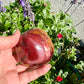 Vibrant Mookaite Palm Stone: Energizing Earth Tones, Perfect for Healing and Meditation, Smooth Comfort Fit