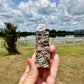 Druzy Sphalerite Tower - Dynamic Energy Amplifier for Grounding, Empowerment, and Enhanced Intuition, Ideal for Collectors