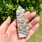 Druzy Sphalerite Tower - Dynamic Energy Amplifier for Grounding, Empowerment, and Enhanced Intuition, Ideal for Collectors