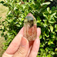 Citrine Tower - Natural Crystal Point for Manifestation & Abundance, Handcrafted Gemstone Obelisk, Energizing Decor for Positive Vibes