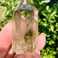 Citrine Tower - Natural Crystal Point for Manifestation & Abundance, Handcrafted Gemstone Obelisk, Energizing Decor for Positive Vibes