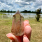 Citrine Tower - Natural Crystal Point for Manifestation & Abundance, Handcrafted Gemstone Obelisk, Energizing Decor for Positive Vibes