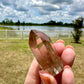 Citrine Tower - Natural Crystal Point for Manifestation & Abundance, Handcrafted Gemstone Obelisk, Energizing Decor for Positive Vibes