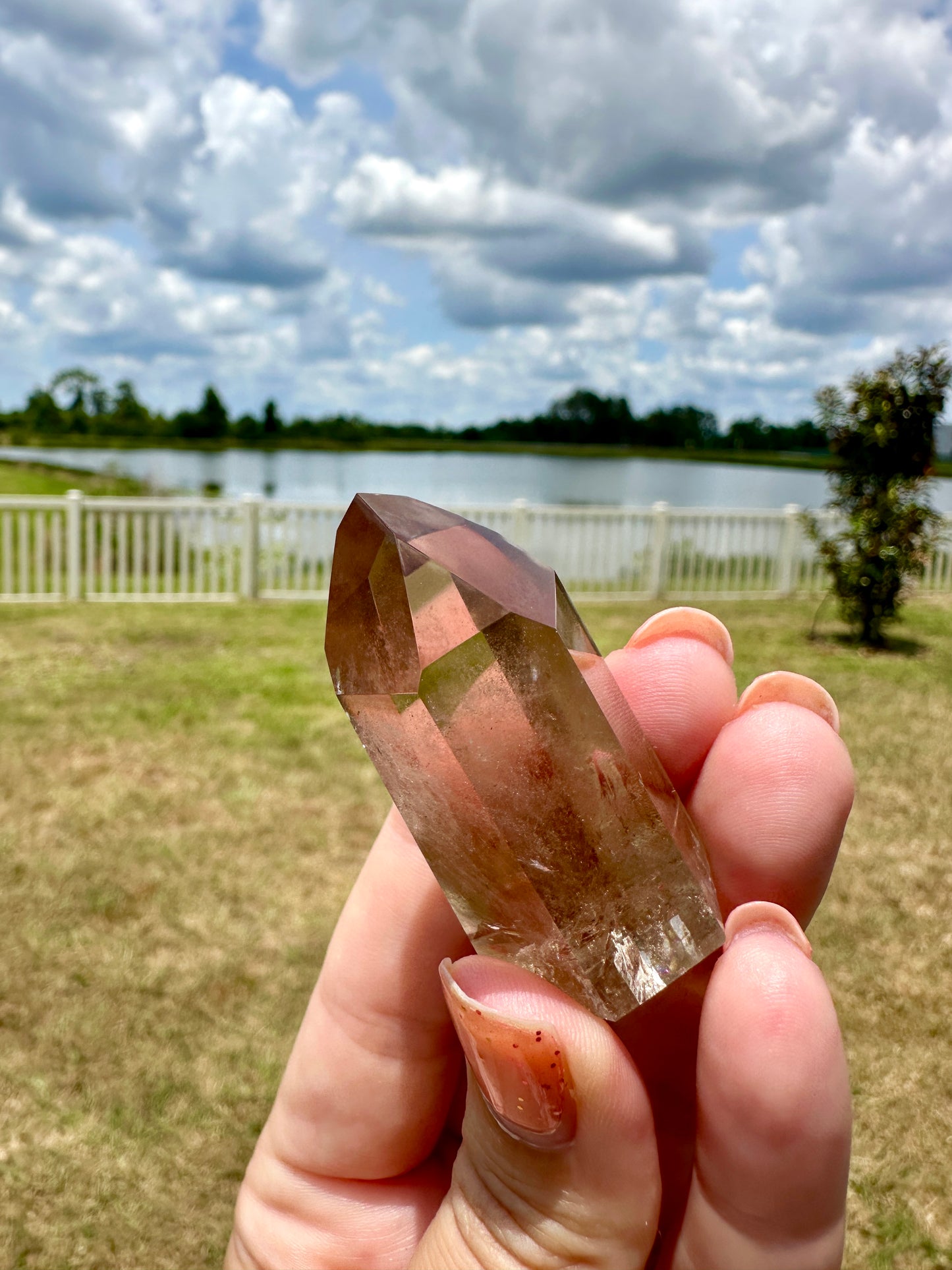 Citrine Tower - Natural Crystal Point for Manifestation & Abundance, Handcrafted Gemstone Obelisk, Energizing Decor for Positive Vibes