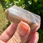 Sunstone Tower, Natural Sunstone Crystal Point for Energy and Creativity, Unique Sunstone Obelisk for Home Decor, Vibrant Crystal Gift