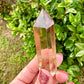 Smoky Quartz Tower, Natural Smoky Quartz Crystal Point, Protective Energy Stone, Grounding Crystal for Meditation and Healing, Home Decor