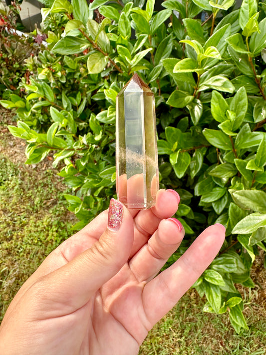 Smoky Quartz Tower, Natural Smoky Quartz Crystal Point, Protective Energy Stone, Grounding Crystal for Meditation and Healing, Home Decor