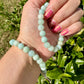 Chic Amazonite Bracelet with 8mm Beads - Embrace Calmness & Harmony, Perfect Accessory for Daily Wear or Meditation