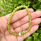 Elegant 5.5mm Prehnite Bead Bracelet – Natural Stone Stretch Bracelet for Healing and Style – Unisex Jewelry Gift