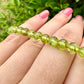 Elegant 5.5mm Prehnite Bead Bracelet – Natural Stone Stretch Bracelet for Healing and Style – Unisex Jewelry Gift