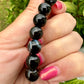 Elegant Black Onyx Bracelet with 10mm Beads - A Powerful Protector and Style Statement, Perfect for Daily Wear and Energy Work