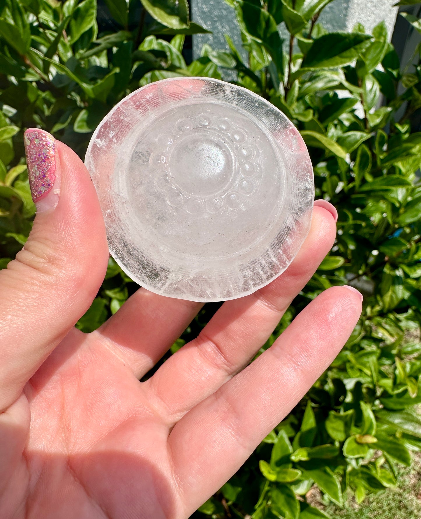 Clear Quartz UAP (UFO Spaceship) Crystal - Mystical Energy Enhancer for Cosmic Connection and Enlightenment, Unique Decor