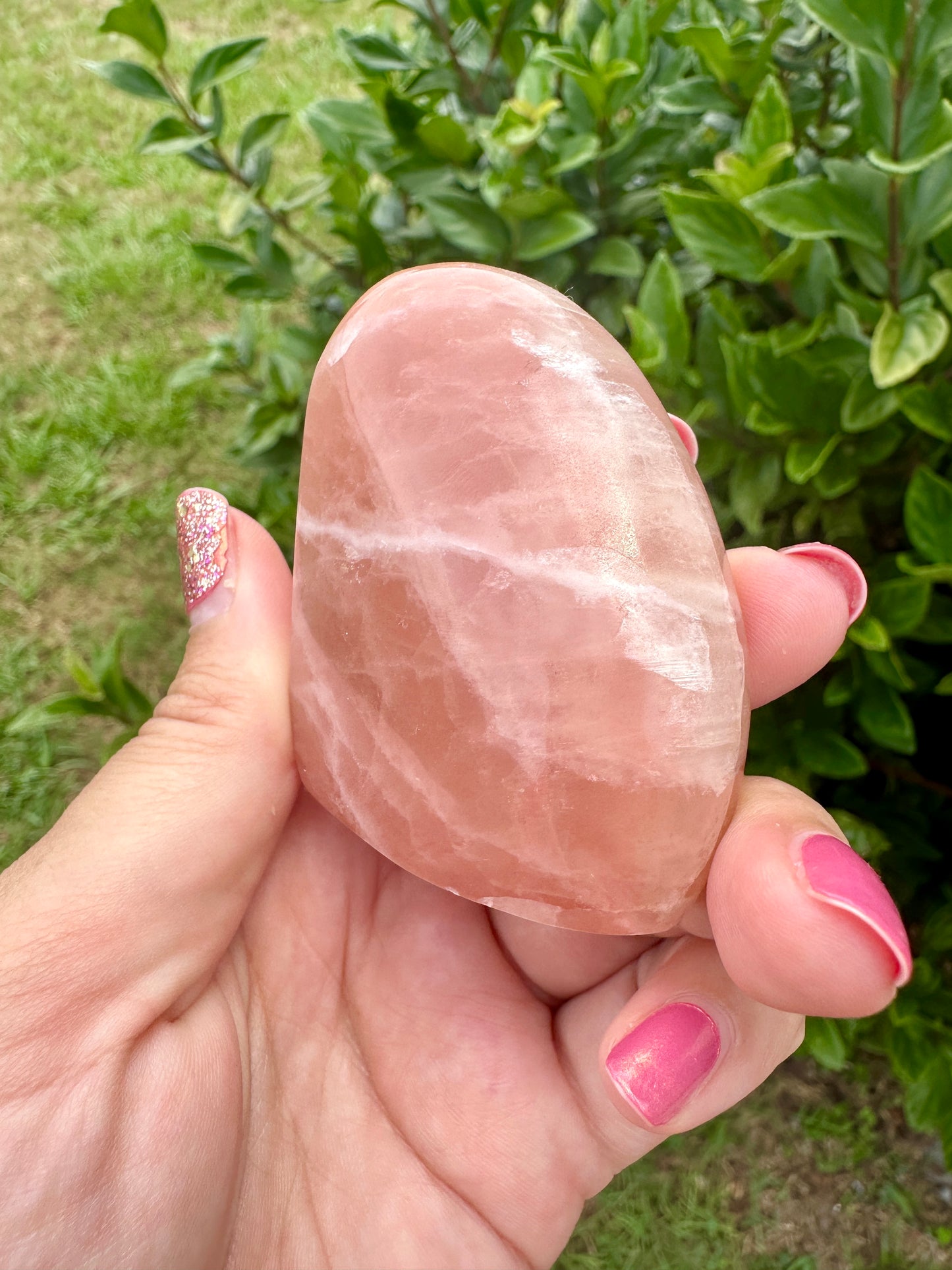 Rose Calcite Freeform - Natural Healing Crystal, Hand-Picked Love and Harmony Stone, Unique Pink Calcite for Energy Balance