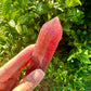 Beautifully Crafted Strawberry Quartz Tower for Healing, Meditation, and Decor - Natural Crystal Point for Energy Balancing and Spiritual Growth