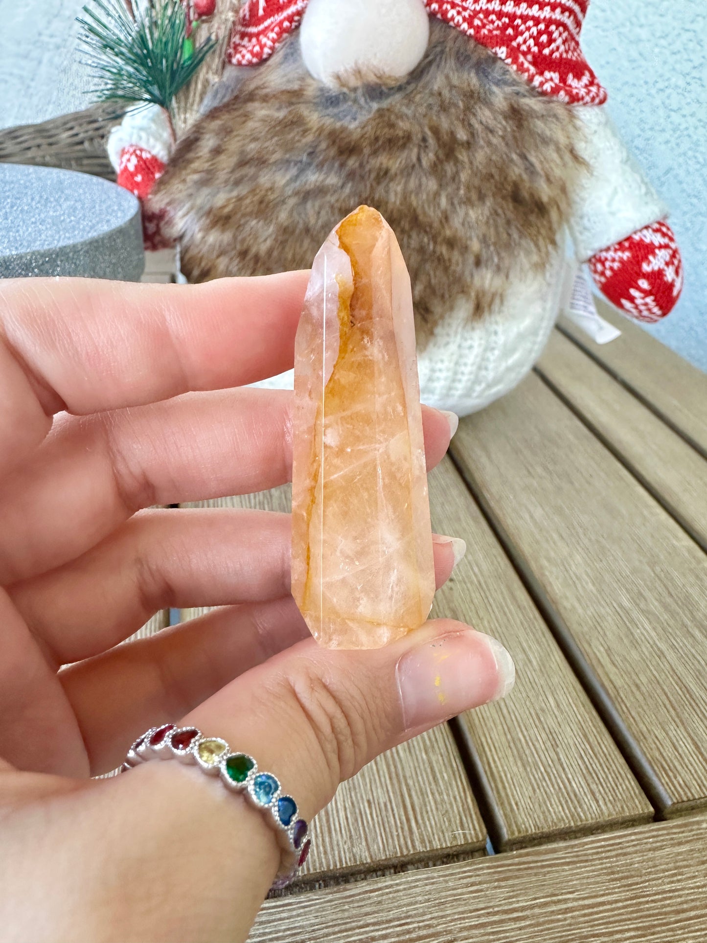 Golden Healer Quartz Tower: Illuminate Your Space with Healing Energy, Enhance Meditation and Spiritual Growth, Perfect for Crystal Collectors