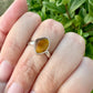 Baltic Amber Sterling Silver Ring - Size 6 UV Reactive Gemstone - Unique Artisan Jewelry - Perfect Gift for Her