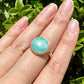 Stunning Amazonite Ring in Sterling Silver, Size 9 - Elegant Handcrafted Gemstone Jewelry, Perfect Gift for Special Occasions