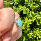 Stunning Amazonite Ring in Sterling Silver, Size 9 - Elegant Handcrafted Gemstone Jewelry, Perfect Gift for Special Occasions