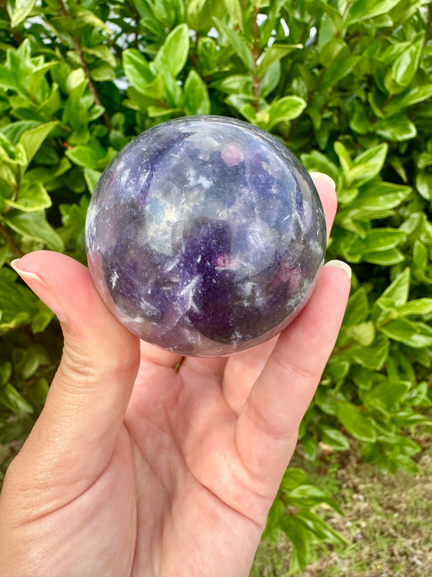 Unicorn Stone Sphere - Magical Healing Crystal Ball - Unique Artisan Crafted Gemstone - Perfect Gift for Crystal Lovers