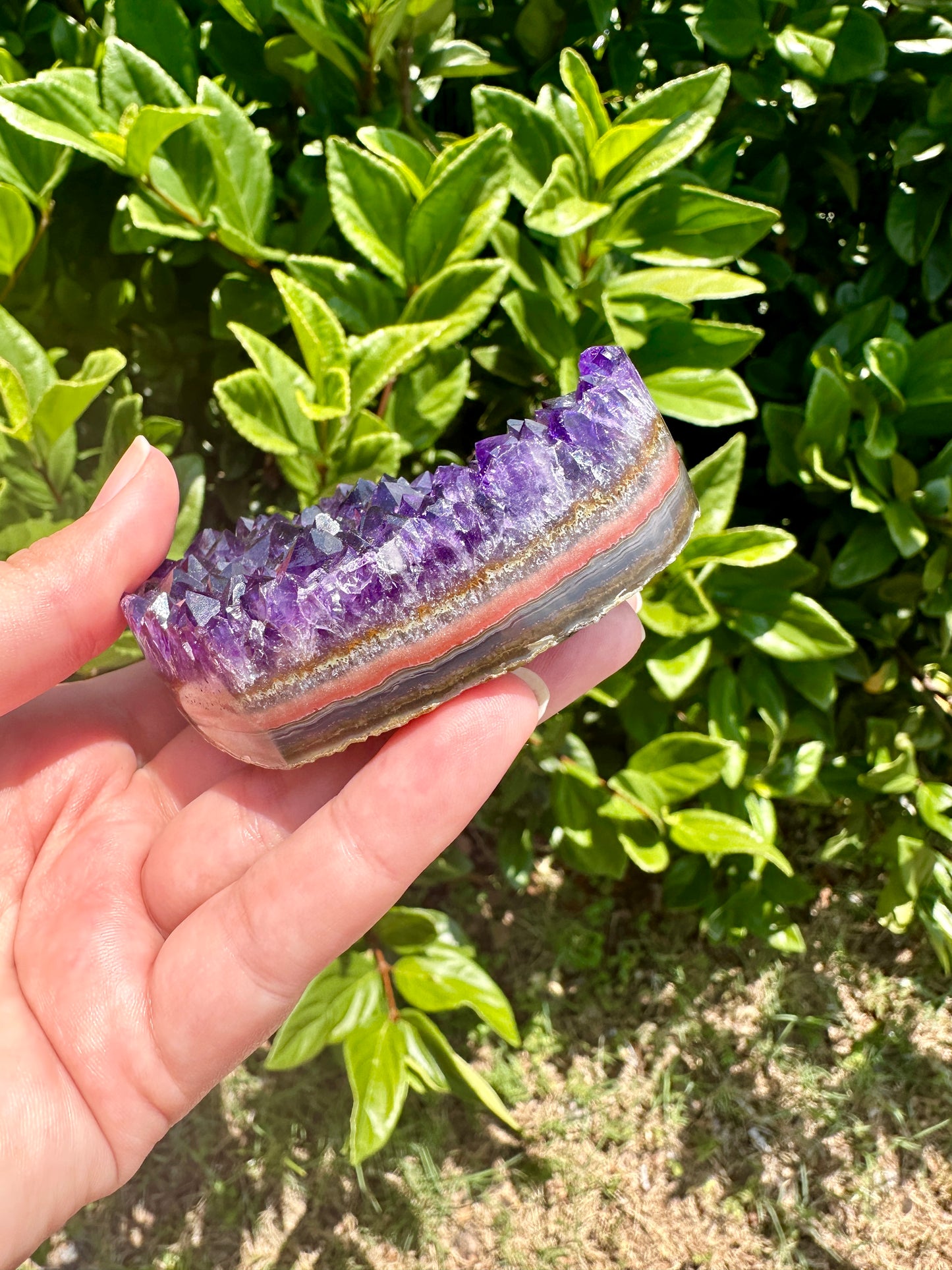 Amethyst Druzy Heart from Uruguay - A Stunning Symbol of Love and Spiritual Growth, Perfect for Collectors and Home Decor (Copy)