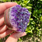 Amethyst Druzy Heart from Uruguay - A Stunning Symbol of Love and Spiritual Growth, Perfect for Collectors and Home Decor (Copy)