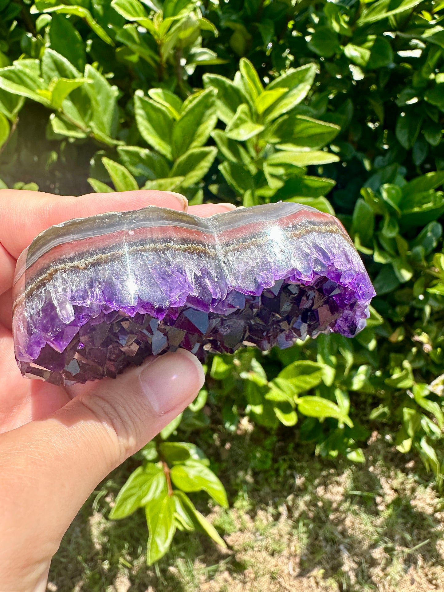 Amethyst Druzy Heart from Uruguay - A Stunning Symbol of Love and Spiritual Growth, Perfect for Collectors and Home Decor (Copy)