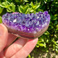 Amethyst Druzy Heart from Uruguay - A Stunning Symbol of Love and Spiritual Growth, Perfect for Collectors and Home Decor (Copy)