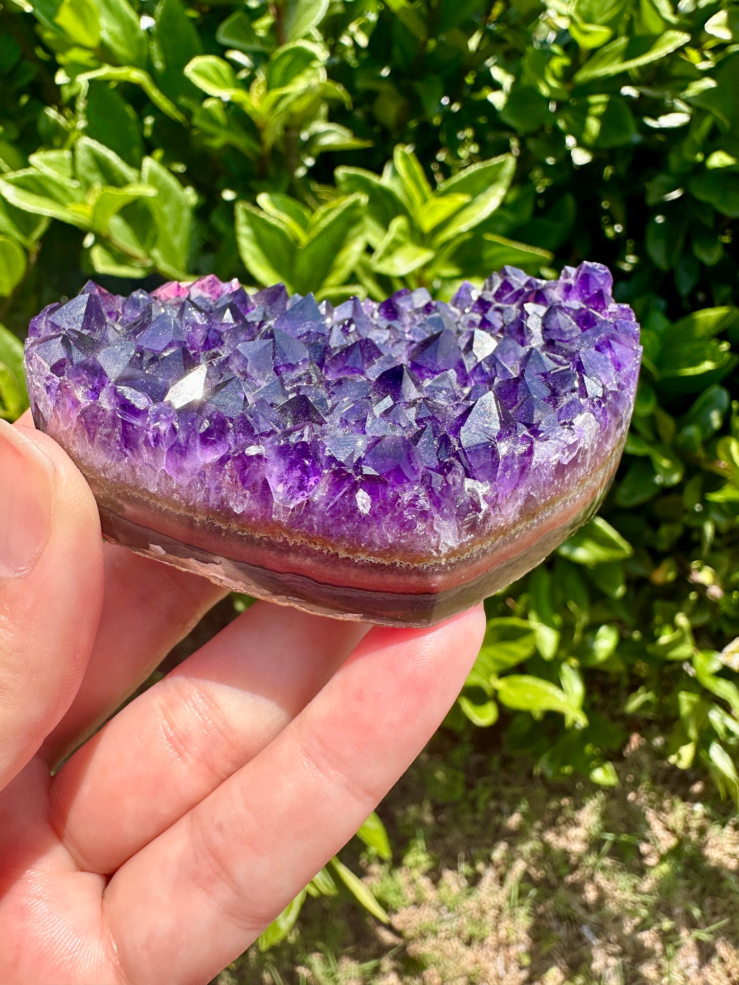 Amethyst Druzy Heart from Uruguay - A Stunning Symbol of Love and Spiritual Growth, Perfect for Collectors and Home Decor (Copy)