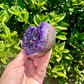 Amethyst Druzy Heart from Uruguay - A Stunning Symbol of Love and Spiritual Growth, Perfect for Collectors and Home Decor (Copy)