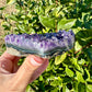 Amethyst Druzy Heart from Uruguay - A Stunning Symbol of Love and Spiritual Growth, Perfect for Collectors and Home Decor