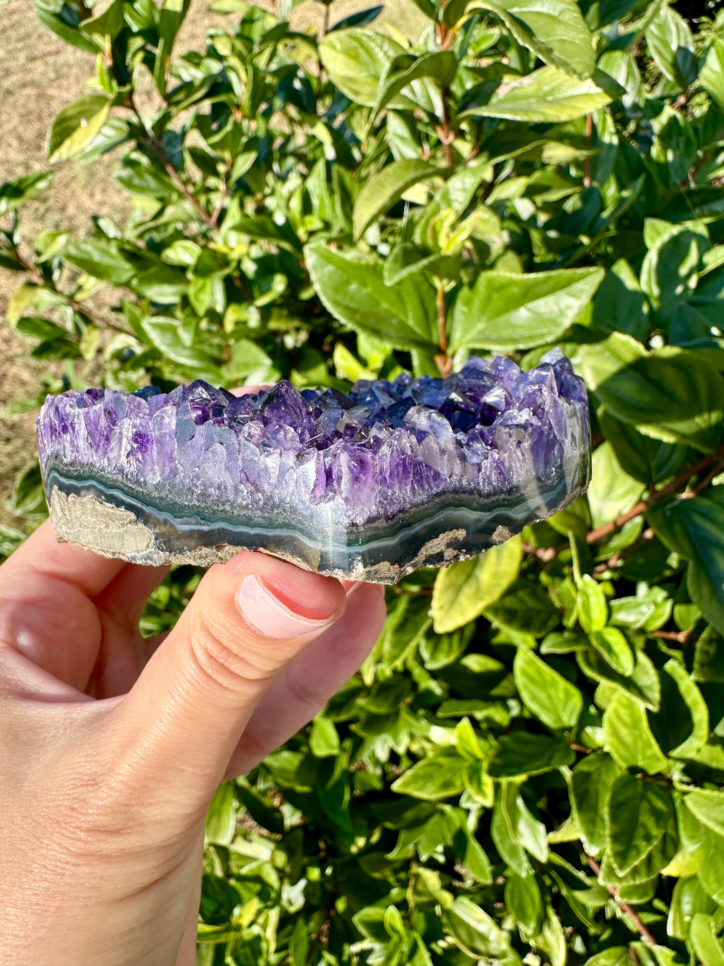 Amethyst Druzy Heart from Uruguay - A Stunning Symbol of Love and Spiritual Growth, Perfect for Collectors and Home Decor