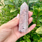 Beautiful Picture Jasper Tower – Natural Jasper Crystal Point – Healing Stone – Meditation Tool – Unique Home Decor – Chakra Balancing Tower