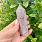 Beautiful Picture Jasper Tower – Natural Jasper Crystal Point – Healing Stone – Meditation Tool – Unique Home Decor – Chakra Balancing Tower