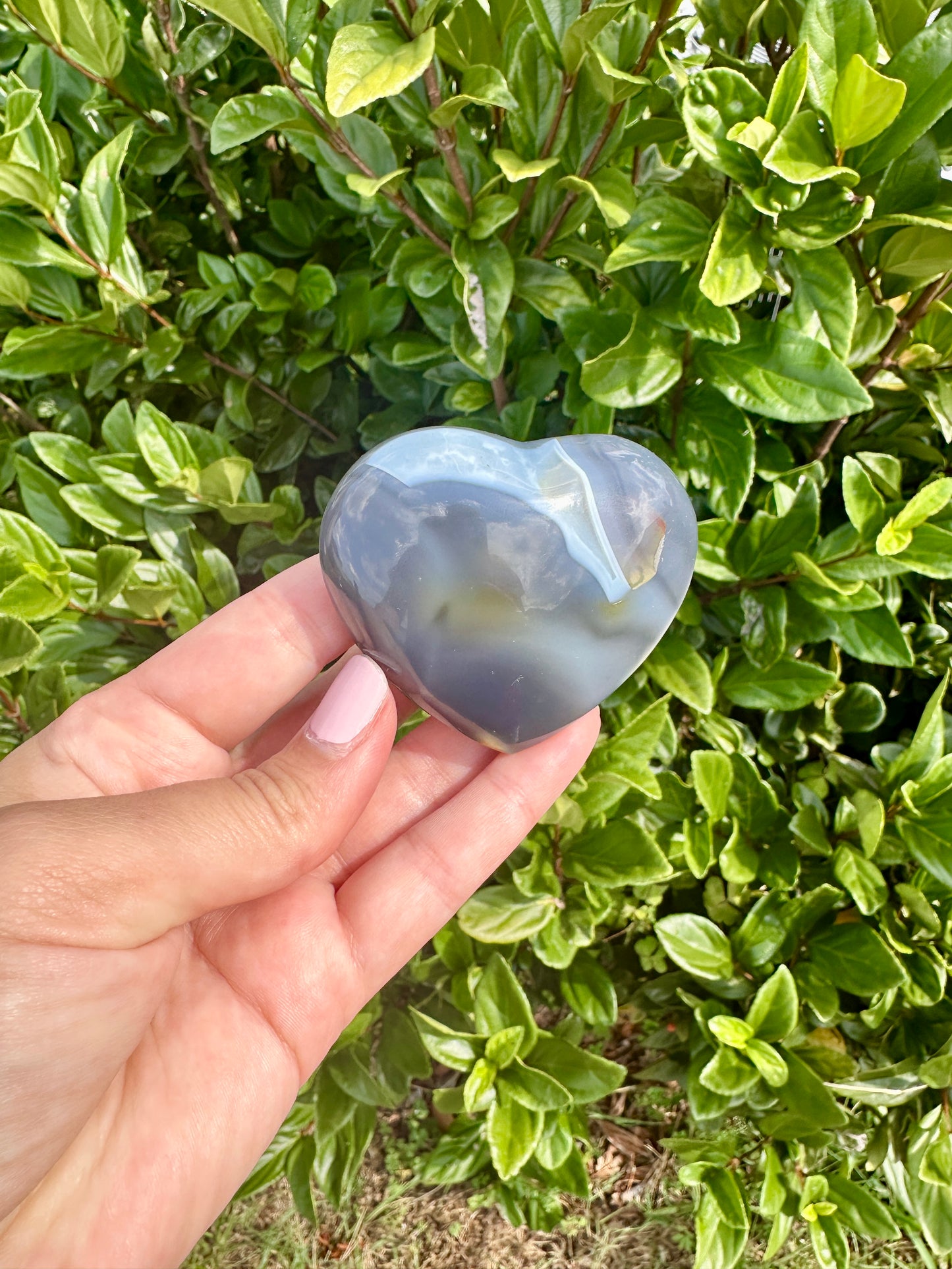 Orca Agate Heart - Dive into Emotional Healing and Oceanic Serenity, Perfect for Love and Calmness, Ideal for Meditation and Romantic Decor