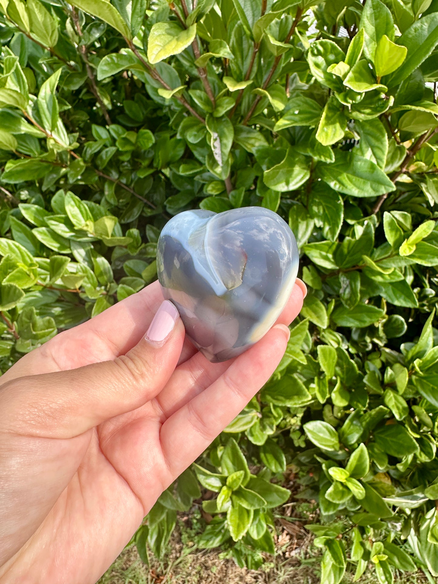 Orca Agate Heart - Dive into Emotional Healing and Oceanic Serenity, Perfect for Love and Calmness, Ideal for Meditation and Romantic Decor