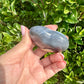 Orca Agate Heart - Dive into Emotional Healing and Oceanic Serenity, Perfect for Love and Calmness, Ideal for Meditation and Romantic Decor