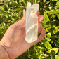 Angel Selenite Carving: Divine Handcrafted Gemstone Figurine for Spiritual Healing and Peaceful Home Decor, Ideal for Meditation Spaces