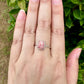 Rhodochrosite Sterling Silver Ring Size 10.25 - Elegant Pink Gemstone, Artisan Crafted Jewelry, Perfect for Any Occasion