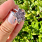 Uruguayan Druzy Amethyst Adjustable Silver Ring, Natural Healing Stone Jewelry, Unique Gift, Purple Crystal Ring, Handcrafted Adjustable Ring