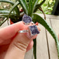 Uruguayan Druzy Amethyst Adjustable Silver Ring, Natural Healing Stone Jewelry, Unique Gift, Purple Crystal Ring, Handcrafted Adjustable Ring