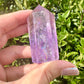 Amethyst Tower - Natural Crystal Healing Stone - Elegant Home Decor Piece - Perfect Gift for Crystal Lovers and Collectors