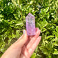 Amethyst Tower - Natural Crystal Healing Stone - Elegant Home Decor Piece - Perfect Gift for Crystal Lovers and Collectors