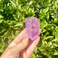 Amethyst Tower - Natural Crystal Healing Stone - Elegant Home Decor Piece - Perfect Gift for Crystal Lovers and Collectors